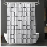 luxuskollektion Duschvorhang 180 x 180 cm wasserdicht