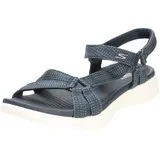 Damen ON-The-GO 600 BRILLIANCY Knöchelriemchen Sandalen, Navy Textile/Trim, 38