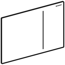 Geberit Sigma 70 Drückerplatte für 2-Mengen-Spülung sand-grau 242813JL1