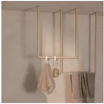 metallbude Handtuchhalter 2er-Set Tensi Stahl Cashew