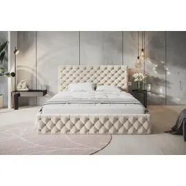 alpimeble Polsterbett 180 x 200 cm Beige