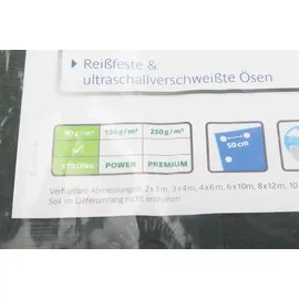 Bio Green Rainexo Abdeckplane 3 x 4 m Grün