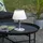 Star Trading Solarleuchte Aluminium 20x28 cm inkl. Akku und Solarpanel silber