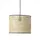 Brilliant Wiley 1-flg. Ø 30 cm rund Rattan/Metall beige