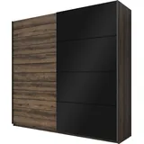 Home Affaire Schwebetürenschrank Galaxy 221 x 210 x 61 cm Schwarz