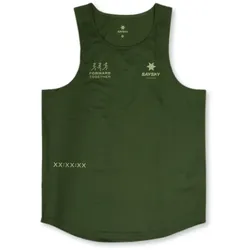 Saysky Herren Statement Combat Singlet grün