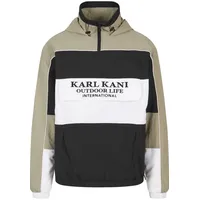 Karl Kani Windbreaker Karl Kani Herren KU241-006-2 Karl Kani Woven Retro Windbreaker (1-St) grün XS (46/48)
