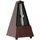 Wittner Metronom Taktell Pyramidenform System Maelzel Serie 855 - Kunststoffgehäuse - Mit Glocke - Mahagoni-Maserung - Mechanisch zum Aufziehen - Keine Batterien erforderlich - Made in Germany
