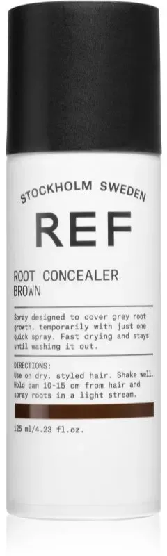 REF Root Concealer Spray zum sofortigen Kaschieren der Farbunterschiede durch nachwachsende Haare Farbton Brown 100 ml