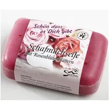Saling Schafmilchseife Rosenblüten Schön dass es Dich gibt