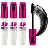 Wimpernserum, 2026 Neu Wimperntusche Wasserdicht Mascara Wimperntusche für Extrem Lange Wimpern Very Dicht und Langlastend 10 g (3 Pcs)