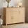 FineBuy Sideboard 75 cm x 90 cm x 30 cm buche