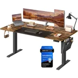 Songmics Schreibtisch braun / Schwarz