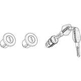 Shad 203134R 203134R Schloss mit Schlüssel für Seitenkoffer 3U