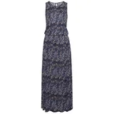 vivance by lascana Maxikleid Blau/Rosé Bedruckt 36