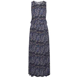 VIVANCE Maxikleid Blau/Rosé Bedruckt 36