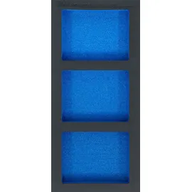BGS Werkstattwageneinlage 1/3 Metall 408 x 189 x 32 mm blau leer: 3 Ablagefächer