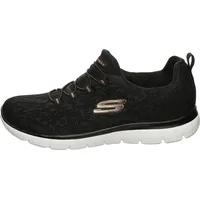 SKECHERS Summits - Leopard Spot black/rose gold 36