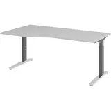 bümö Schreibtisch Serie-XB Grau