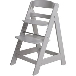 roba® Hochstuhl Treppenhochstuhl Sit up III, taupe, aus Holz grau