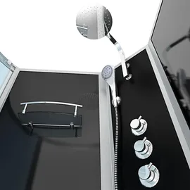 AcquaVapore Kombination Badewanne Dusche K50-R32-EC Duschtempel 100x170 cm
