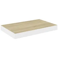 vidaXL Wandregal 50 x 23 x 3,8 cm Weiß