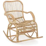 Sessel Casimira aus Rattan, Natur