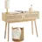 Vevor Rattan-Konsolentisch 100 x 40 x 75 cm Natur