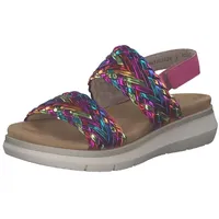 REMONTE Damen D2K52 Riemchensandalen, Mehrfarbig, 38