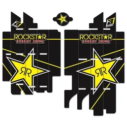 Blackbird Rockstar Energy Suzuki RM-Z450 Kühlerabdeckung Deko-Kit