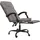 vidaXL Bürostuhl mit Liegefunktion Polyester Taupe