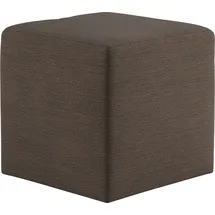 Cotta Hocker Cuby 100% Polyester 40 x 40 x 40 cm Braun