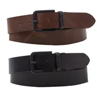 Levi's Unisex Reversible Core Metal Belt, Gürtel, Schwarz, 95