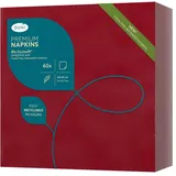 Duni Bio-Dunisoft 60er Pack Servietten Bordeaux