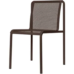 Ferm Living - Dapple Gartenstuhl, dark chocolate