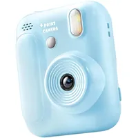 Digitale Instant-Kamera für Kinder mit 1080P-Video, 8-facher Zoom- und 23-facher Cartoon-Füller, lustig, kreativer Farbfotodrucker für Kinder