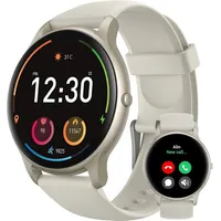 Parsonver ‎ SR1 Smartwatch (3,3 cm, android ios), Elegante Damen Smartwatch mit Bluetooth-Telefonie und 100 Sportmodi silberfarben