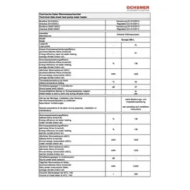 Ochsner Europa 300 Warmwasser-Wärmepumpe 6 kW