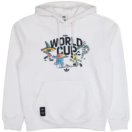 adidas Hoodie Weiß M