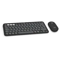 Logitech Pebble 2 Combo for Mac Graphite - Slim Bluetooth®-Tastatur und -Maus für Mac