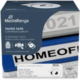 MediaRange Endlospapierrolle 22205 Weiß 62,0 mm 1 Blatt 1 St.
