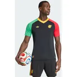 adidas Jamaika Auswärtstrikot WM 2026 Herren Schwarz Gr. XXL