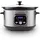 Lauben Slow Cooker 3500SB, Dampfgarer + Reiskocher, Silber
