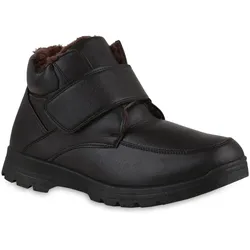 Herren Winter Boots in Dunkelbraun