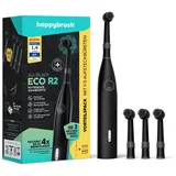 happybrush ECO R2 Allblack + 3 Refills