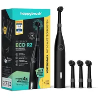 happybrush ECO R2 Allblack + 3 Refills