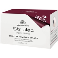 Alessandro Striplac Soak Off Remover Wraps 50 Stück
