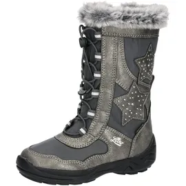 LICO Cathrin Schneestiefel Grau/Silber 33
