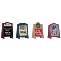 Lemax - Village Signs Set of 4