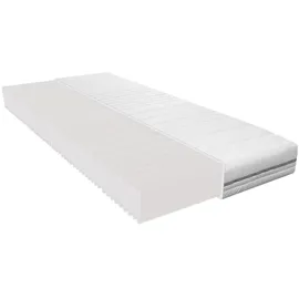 schlafhafen Ergonomische 7 Zonen Kaltschaummatratze 80 x 190 cm H2/H3